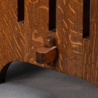 Liberty & Co. Attributed, a Small Arts & Crafts Oak Dining Table - Thumbnail 13