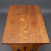Liberty & Co. Attributed, a Small Arts & Crafts Oak Dining Table - Thumbnail 14