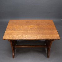 Liberty & Co. Attributed, a Small Arts & Crafts Oak Dining Table - Thumbnail 15