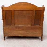 Wylie & Lochhead, M. H. Baillie Scott, Arts & Crafts Glasgow School Oak Settle - Thumbnail 15