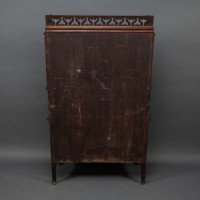 An Aesthetic Movement Mahogany Secretaire Bookcase with Gilt Brass Mounts - Thumbnail 19
