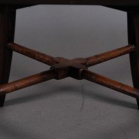 Jas Shoolbred Attributed, Aesthetic Movement Octagonal Mahogany Side Table - Thumbnail 14