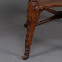 Jas Shoolbred. An Aesthetic Movement Walnut Octagonal Center Table - Thumbnail 18