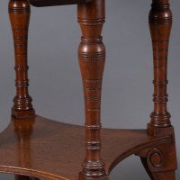 Jas Shoolbred. An Aesthetic Movement Walnut Octagonal Center Table - Thumbnail 17