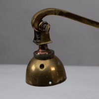 Decorative Brass Desk Light with Chord & Adjustable Head - Thumbnail 8