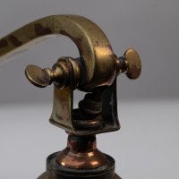 Decorative Brass Desk Light with Chord & Adjustable Head - Thumbnail 9