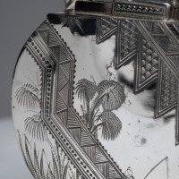 W W Harrison & Co., Aesthetic Movement Silver-plated Tea Pot - Thumbnail 14