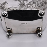 W W Harrison & Co., Aesthetic Movement Silver-plated Tea Pot - Thumbnail 19