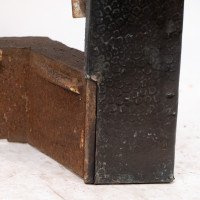 An Arts & Crafts Copper Fire Insert with Hand-crafted Stylized Floral Decoration - Thumbnail 14