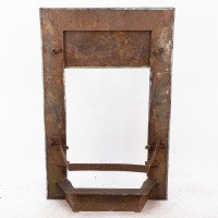 An Arts & Crafts Copper Fire Insert with Hand-crafted Stylized Floral Decoration - Thumbnail 15