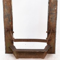 An Arts & Crafts Copper Fire Insert with Hand-crafted Stylized Floral Decoration - Thumbnail 17