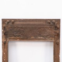 A Late Victorian Fireplace with Stylized Floral Details to the Top - Thumbnail 12