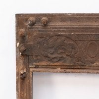 A Late Victorian Fireplace with Stylized Floral Details to the Top - Thumbnail 13