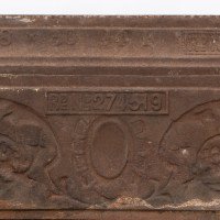 A Late Victorian Fireplace with Stylized Floral Details to the Top - Thumbnail 14