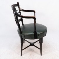 E. W. Godwin for William Watt. Anglo-Japanese Old English or Jacobean Armchair - Thumbnail 5