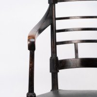E. W. Godwin for William Watt. Anglo-Japanese Old English or Jacobean Armchair - Thumbnail 7