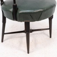 E. W. Godwin for William Watt. Anglo-Japanese Old English or Jacobean Armchair - Thumbnail 9