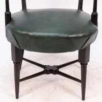 E. W. Godwin for William Watt. Anglo-Japanese Old English or Jacobean Armchair - Thumbnail 11