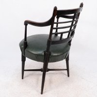 E. W. Godwin for William Watt. Anglo-Japanese Old English or Jacobean Armchair - Thumbnail 15