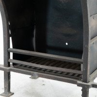 An Arts & Crafts Hand-forged Iron & Copper Fireplace In the style of Baillie Scott - Thumbnail 14