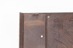 C. R. Ashbee Attributed, Arts & Craft Cast Iron Fireplace with Eight Kissing Doves - Thumbnail 18