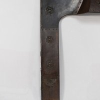 A Large Arts & Crafts Copper Fire Insert with a Lion in a Shield Crest - Thumbnail 9