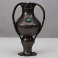 William Hutton, probably for Liberty & Co., Arts & Crafts Four Piece Tea Set - Thumbnail 4