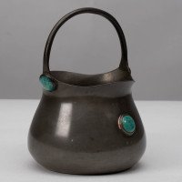 William Hutton, Probably for Liberty & Co., An Arts & Crafts Four Piece Tea Set - Thumbnail 7