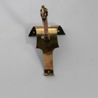 Arts & Crafts Brass Picture Rail Wall Light - Thumbnail 6