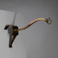 Arts & Crafts Brass Picture Rail Wall Light - Thumbnail 12