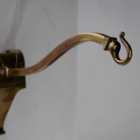Arts & Crafts Brass Picture Rail Wall Light - Thumbnail 13