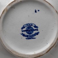Globe Pottery Tunis Design Aesthetic Movement Blue and White Jug - Thumbnail 15
