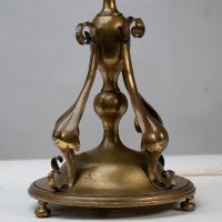 Arts & Crafts Brass Table Lamp In the style of C. F. A. Voysey - Thumbnail 14