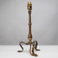 Faraday & Sons. A Near Pair of Arts & Crafts Pullman Coach Brass Table Lights - Thumbnail 7