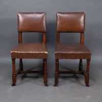 A. W. N. Pugin, Six Gothic Revival Oak Dining Chairs Probably for the House of Lords - Thumbnail 4