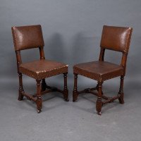A. W. N. Pugin, Six Gothic Revival Oak Dining Chairs Probably for the House of Lords - Thumbnail 5