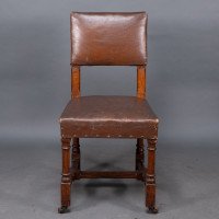 A. W. N. Pugin, Six Gothic Revival Oak Dining Chairs Probably for the House of Lords - Thumbnail 9