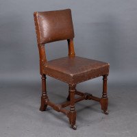 A. W. N. Pugin, Six Gothic Revival Oak Dining Chairs Probably for the House of Lords - Thumbnail 10