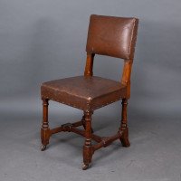 A. W. N. Pugin, Six Gothic Revival Oak Dining Chairs Probably for the House of Lords - Thumbnail 11