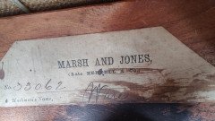 Charles Bevan for Marsh & Jones. Aesthetic Movement Walnut Ebonised Button Back Chaise Lounge - Thumbnail 22