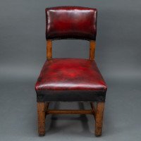 A. W. N. Pugin Pair of Gothic Revival Oak Dining Chairs for the Palace of Westminster - Thumbnail 4