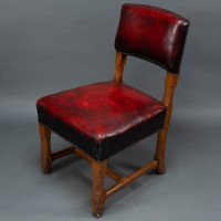 A. W. N. Pugin Pair of Gothic Revival Oak Dining Chairs for the Palace of Westminster - Thumbnail 5