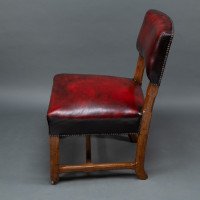 A. W. N. Pugin Pair of Gothic Revival Oak Dining Chairs for the Palace of Westminster - Thumbnail 6