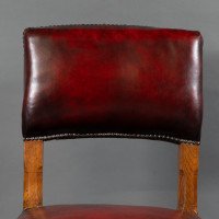 A. W. N. Pugin Pair of Gothic Revival Oak Dining Chairs for the Palace of Westminster - Thumbnail 9