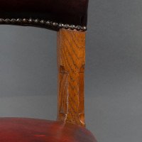 A. W. N. Pugin Pair of Gothic Revival Oak Dining Chairs for the Palace of Westminster - Thumbnail 11