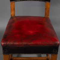 A. W. N. Pugin Pair of Gothic Revival Oak Dining Chairs for the Palace of Westminster - Thumbnail 12