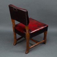 A. W. N. Pugin Pair of Gothic Revival Oak Dining Chairs for the Palace of Westminster - Thumbnail 19
