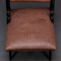 An Aesthetic Movement a Frame Ebonised Chair In the style ofDr. C. Dresser - Thumbnail 10