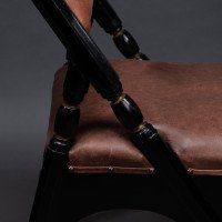 An Aesthetic Movement a Frame Ebonised Chair In the style ofDr. C. Dresser - Thumbnail 12