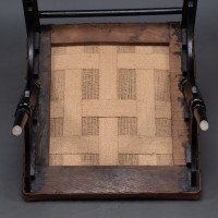 Aesthetic Movement a Frame Ebonised Chair In the style ofDr. C. Dresser - Thumbnail 20